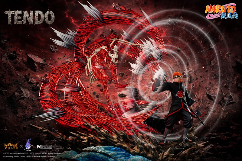 [Deposit] Hot Water Duck Model Toy Naruto Officially Licensed Tendou 1/6 Statue