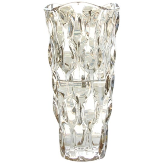 Japanese light luxury crystal glass vase transparent living room hotel flower arrangement rose lily flower decoration flower ornaments