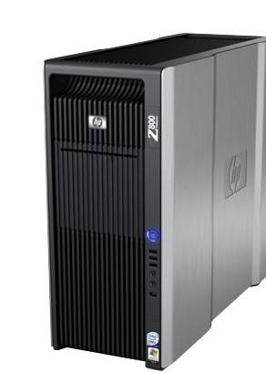 HP HP Z800 graphics workstation dual-channel multi-open mold design 3D rendering modeling Video clip host