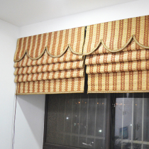 Set as curtain roller shutters Bamboo Curtain Hotel Special Partition Hotel Tea House Bag Compartment Screen Vintage Bamboo Curtain Lift Curtain