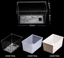 Supermarket food display box shelf display box dried fruit box candy box transparent plastic snack box bulk food box