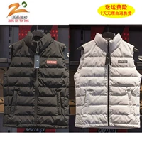 Anta nam xuống áo khoác vest 2018 mùa đông mới cộng với áo khoác thể thao nhung ấm áp giản dị 15849902 - Áo thể thao áo khoác sát nách nam