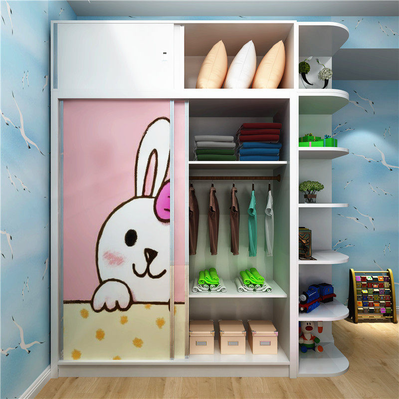 Creative Pink Girl Wardrobe Simple Children Plate Wardrobe Individuality Home accessories Baked Lacquer Closet