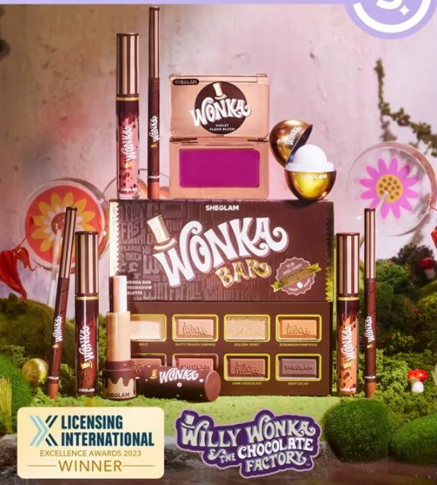 Набор для макияжа Sheglam Charlie’s Chocolate Factory — коллекция теней и помад Willy Wonka
