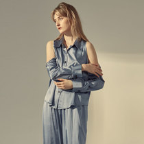 notjustpajama silk pajamas womens winter silk strapless home clothes can be worn outside