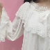 Mùa xuân mới của phụ nữ phiên bản Hàn Quốc của chiếc áo gió nhỏ tươi dài tay bằng sợi tơ khâu váy công chúa váy dài xếp li đầm maxi đi biển Váy dài