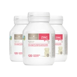 Био -острова Детская цинковая цинковая пленка детская цинковая таблетки 120cap макияж мозг Увеличенная память 3 бутылки