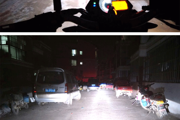 Xe tay ga Fuxi thế hệ thứ hai Hella Q5 lắp ráp đèn pha Xenon đèn pha đôi chỉnh sửa ống kính thiên thần mắt cá - Đèn HID xe máy 	bóng đèn pha xe máy