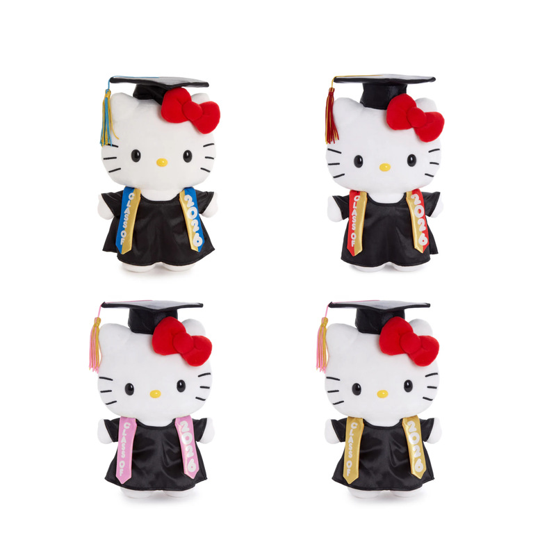 Sanrio Hello Kitty New American Edition Graduation Commemorative Plush Pendant Doll