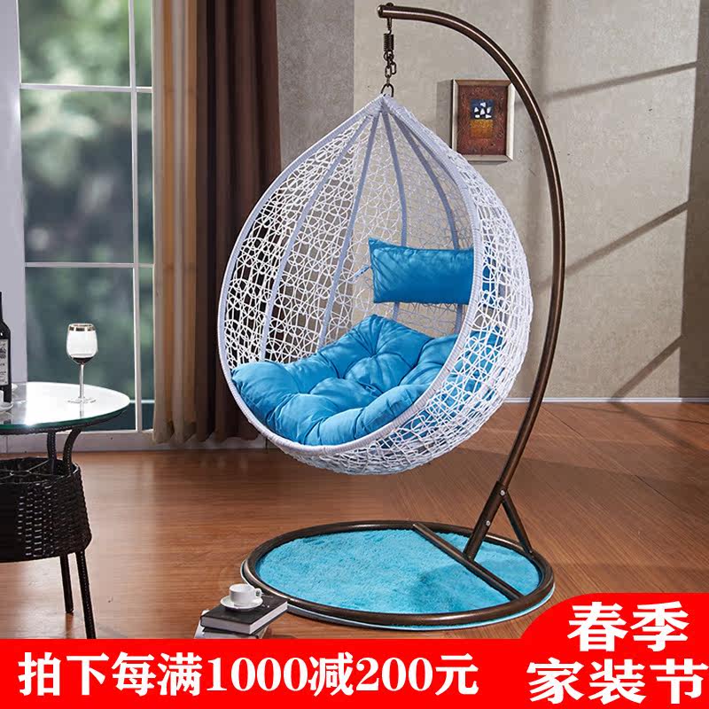 Balcony hanging basket Cane Chair Single Bird Nest Sloth chair Balcony Hammock Indoor Cradle Outdoor swing set Straight Camping