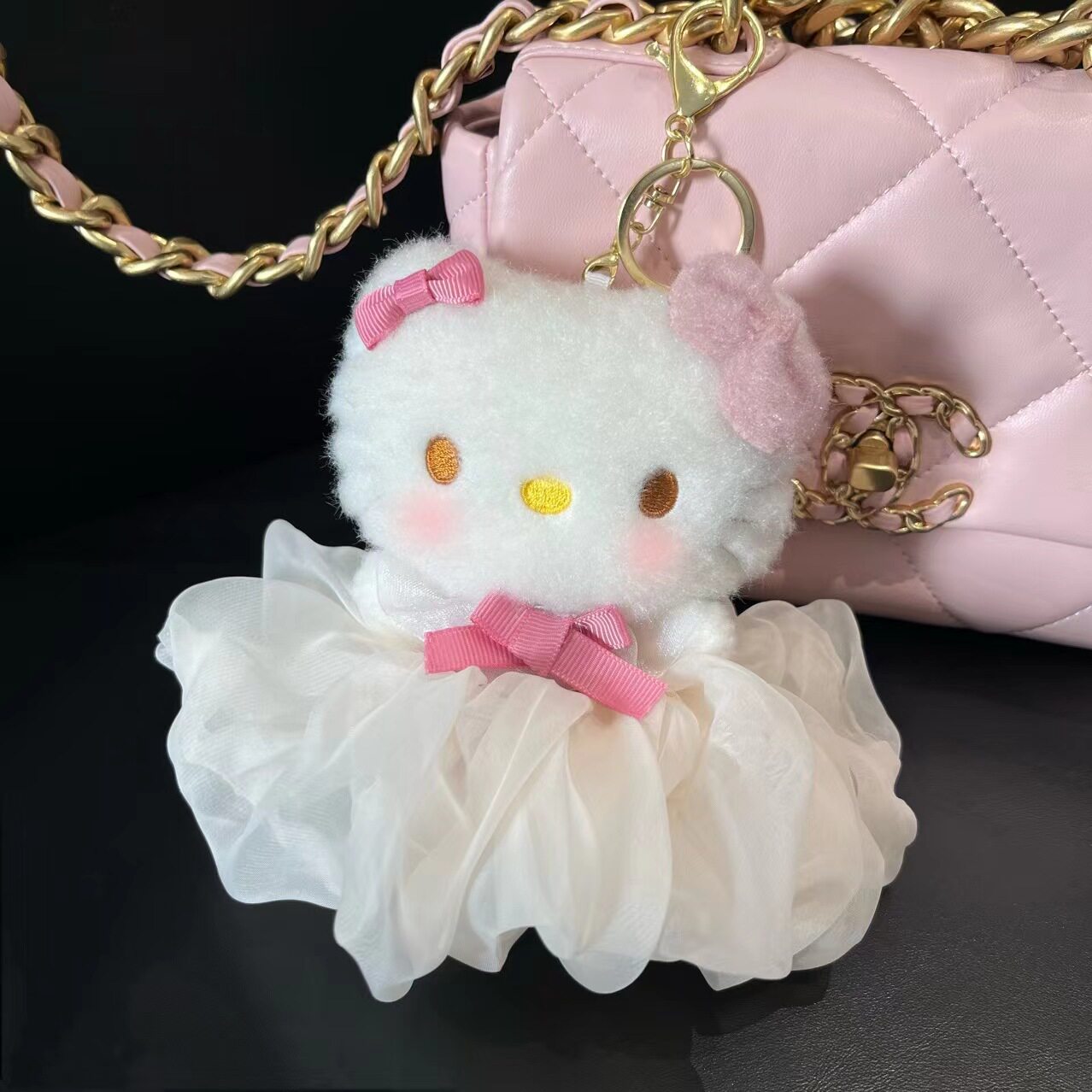 🌈Hello Kitty仙女裙包包挂件,萌趣满载,点亮生活!🎀-包挂件-淘宝好物网