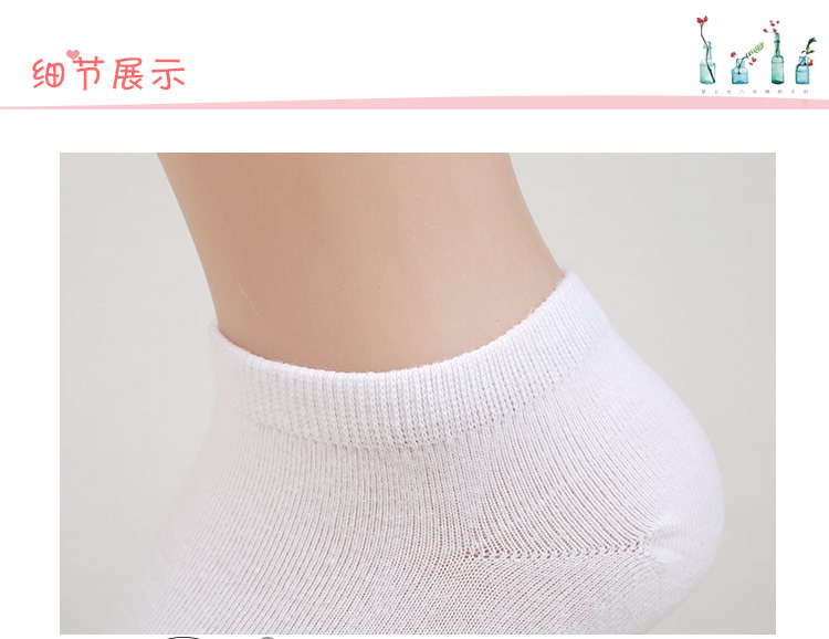 Vớ vớ nữ cotton mùa hè nông miệng Hàn Quốc dễ thương ladies vớ cotton vớ thuyền nữ thấp để giúp màu rắn khử mùi vớ nữ