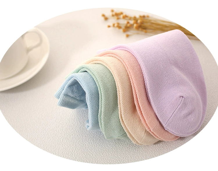 Vớ vớ của phụ nữ mùa hè phần mỏng cotton siêu mỏng lưới cotton thoáng khí vớ thấp để giúp nông miệng trắng khử mùi vớ thuyền phụ nữ