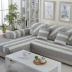 Sofa đệm bốn mùa phổ vải đệm cotton phòng khách kết hợp chống trượt đơn giản hiện đại đầy đủ bọc sofa bìa khăn - Ghế đệm / đệm Sofa Ghế đệm / đệm Sofa
