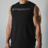 Модная комфортная дышащая летняя сверхлегкая майка подходит для мужчин и женщин без рукавов для отдыха