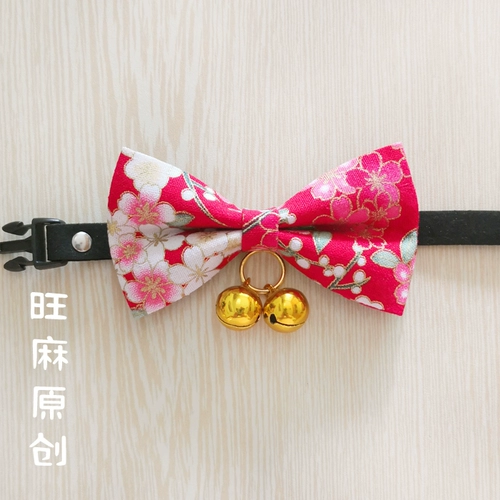 Галстук-бабочка с бантиком, колокольчик, чокер, аксессуар, домашний питомец, кот