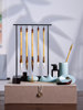 [Xiling Yinshe]Rumengling Four Treasures of the Study Set Gift Box - Complete Set of Pen, Ink, Paper, and Inkstone with Pen Rest, Pen Holder, Pen Stand, Ruler, and Ornaments - High-End Beginner Adult Introductory Calligraphy and Chinese Painting Gift