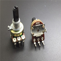 T-MEC Taiwan Meiqi 161 vertical single lion dragon power discharge potentiometer B100K shank with thread 20M with midpoint