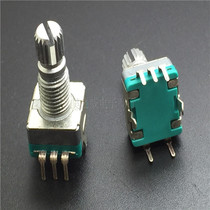 EC11 Metal shaft rotary encoder with push switch Car DVD Universal potentiometer 20 points 10 pulses