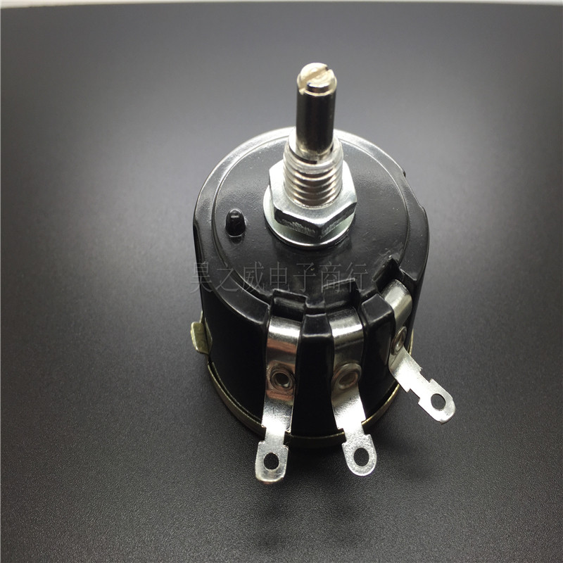 wx112 wx050 5W50Ω Single Coil Winding Potentiometer 5W Adjustable Resistance Handle length 20MM