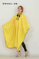 Галстук-бабочка, прозрачная желтая антистатическая электрическая накидка