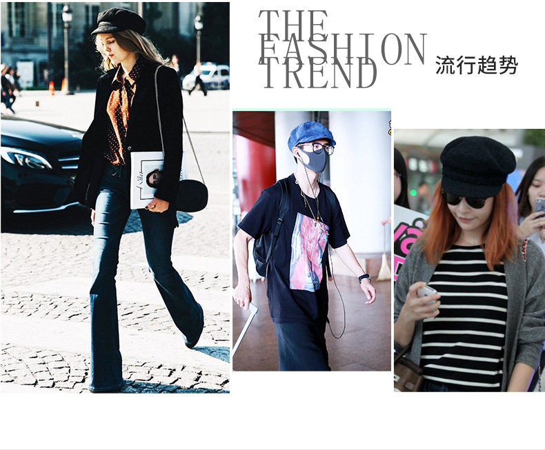 Chapeau pour femme      en Melange de laine - Ref 3234157 Image 10