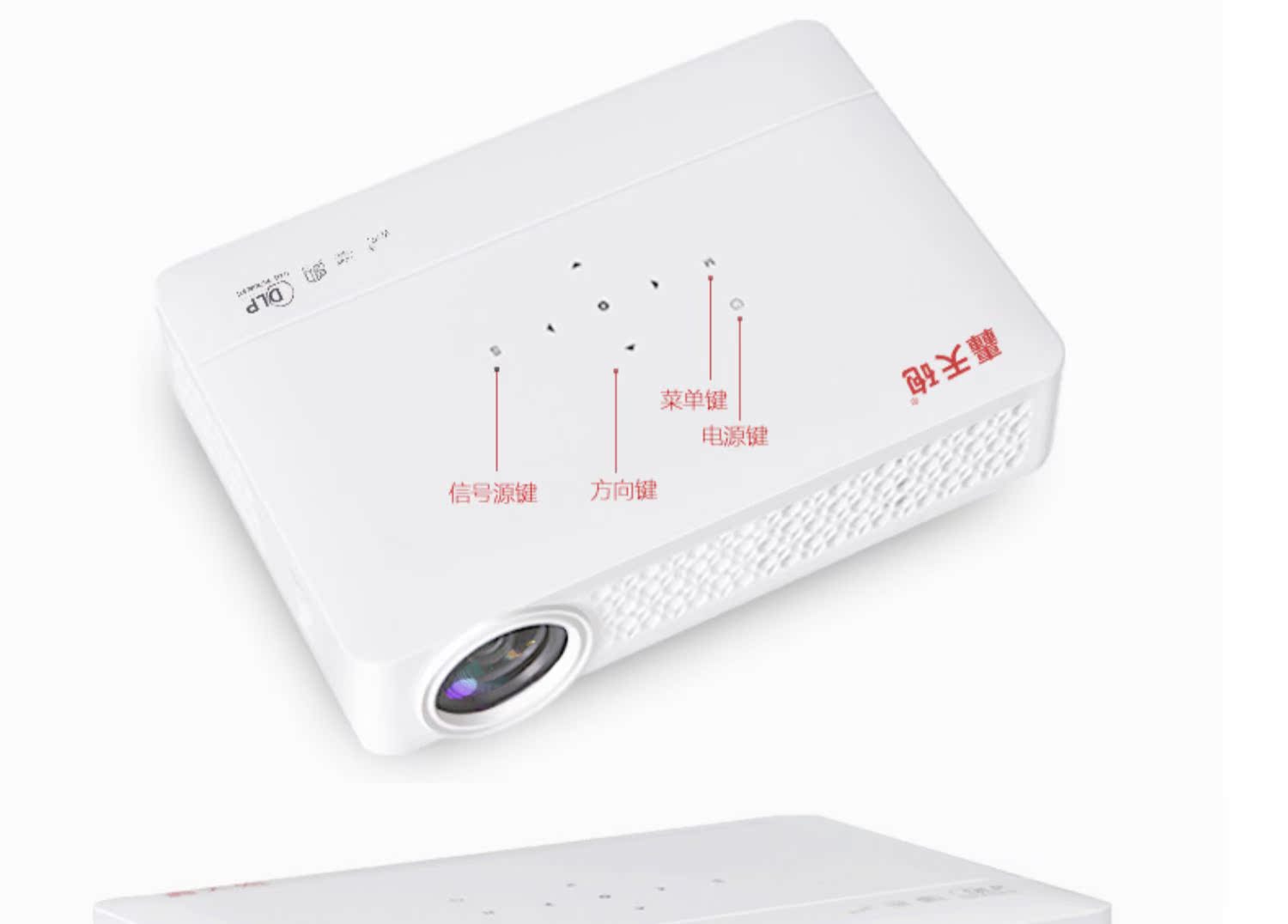 Máy bay ném bom mới 2019 Máy chiếu DLP800W tại nhà điện thoại di động nhỏ không dây wifi máy chiếu HD 1080p không có màn hình TV rạp hát tại nhà AI điều khiển từ xa hỗ trợ 4K di động 3D - Máy chiếu máy chiếu cảm ứng