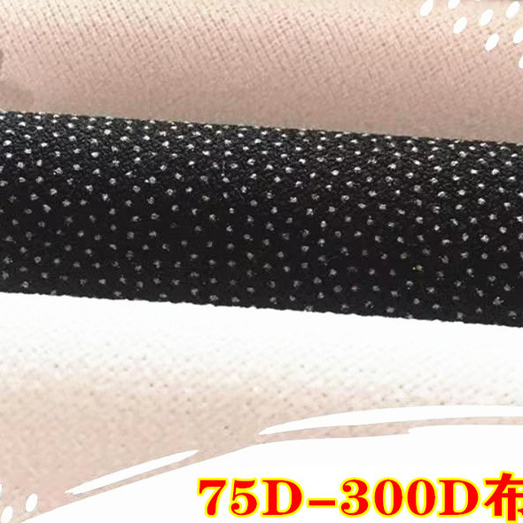 High-Quality Twill Thickened Fusible Interlining with Adhesive on One Side for Suits, Coats, and Woolen Fabrics