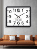 Kangbas Living Room Silent Wall Clock Large Size Creative New Office Wall Clock Simple and Stylish Quartz Clock