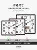 Kangbas Living Room Silent Wall Clock Home Fashion Creative Quartz Clock Simple Clock Nordic Modern Wall Clock