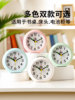 Compass Cute Alarm Clock for Children and Students, Silent, Simple, Modern Bedside Bedroom Night Light Clock