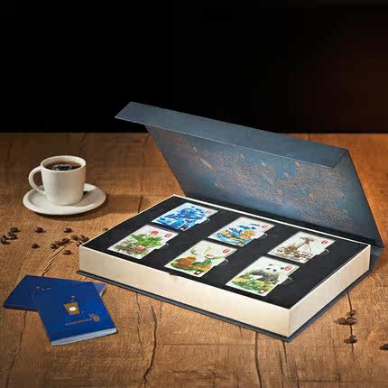 Starbucks 2016 12 Cities My Starbucks Rewards Card Gift Box Set Collection (Card Secret Complete, Out of Print)