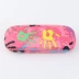 Kính cận thị hộp nữ mắt hộp nam sáng tạo graffiti sinh viên hộp lưu trữ cá nhân đơn giản khung di động kính trường hợp - Kính khung
