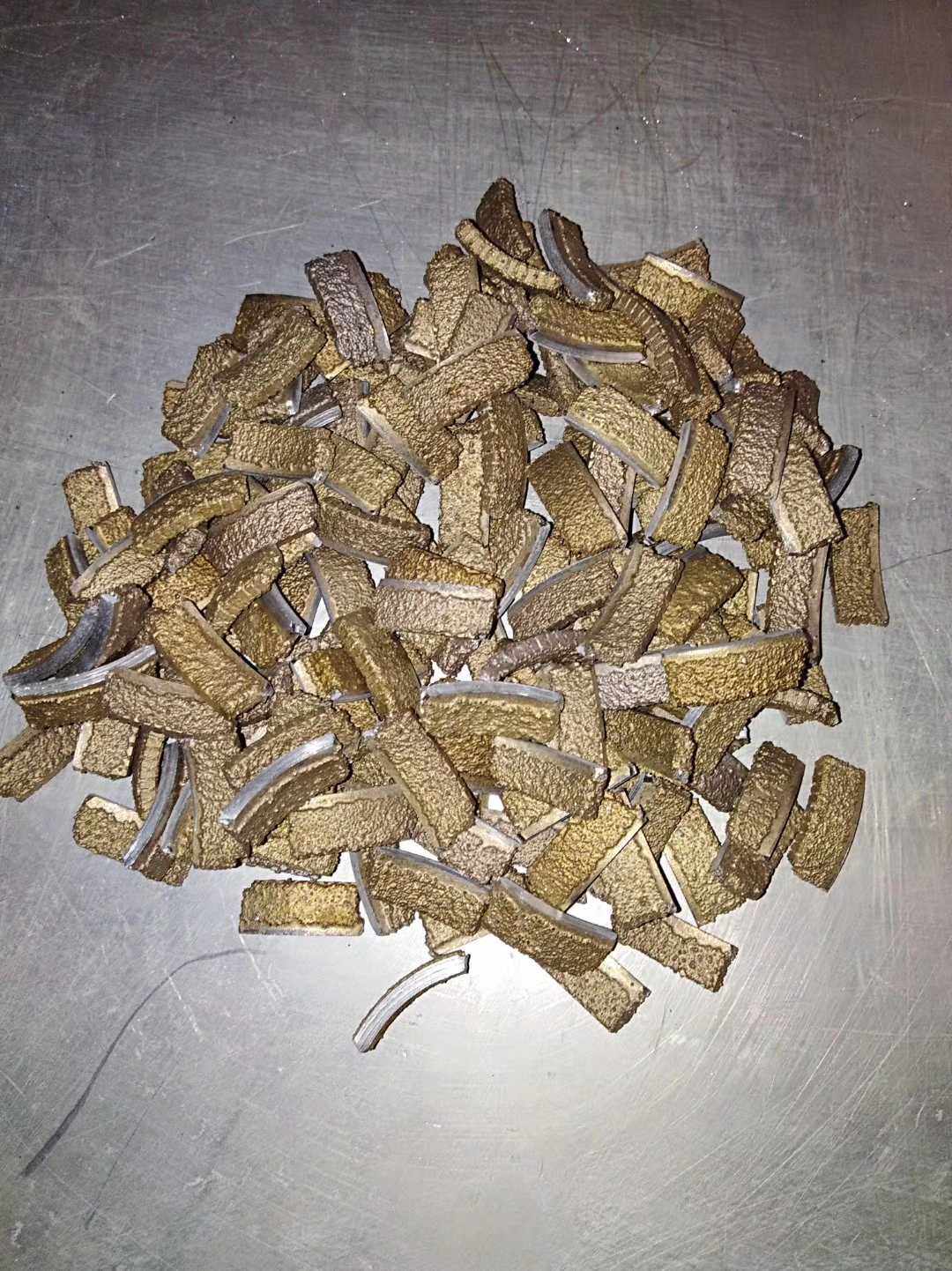 Aerial Vacuum Brazing Knife Tooth Open Pore Instrumental Sharp Knife Tooth Vacuum Brazing Knife Tooth Dry Drill Bit Knife Teeth