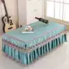 New fabric green non-slip coffee table cover dining table dustproof tablecloth TV cabinet cover cloth bed cabinet Rectangular living room