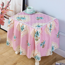 European-style multi-purpose cover all-inclusive bedside cabinet cover dust cover lace coffee table cloth dining table cloth TV cabinet cover