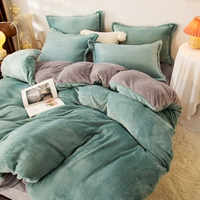 Бамбук зеленый+серебряный серый