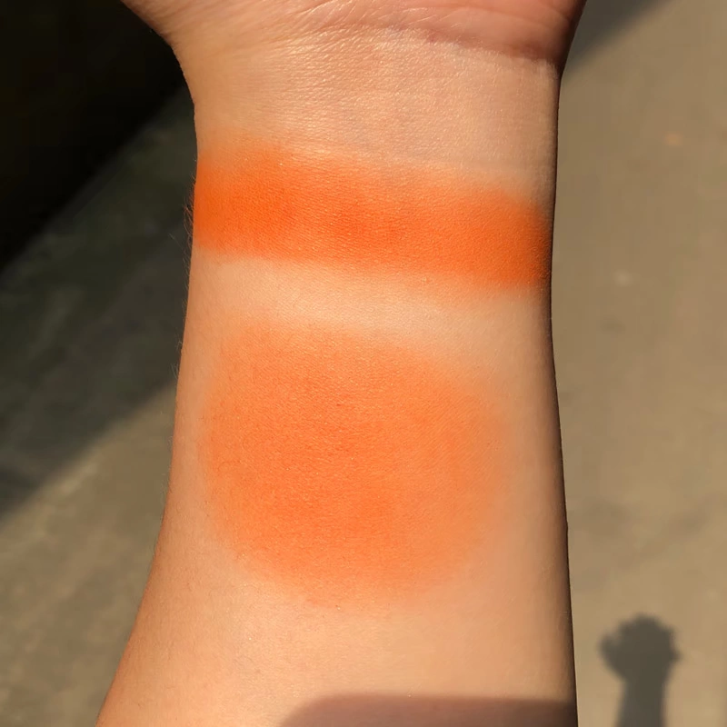 Linh tinh Orange Brown nghiền khoai tây đơn sắc Bóng mắt Pearlescent Matte Orange Hương vị đỏ Pumpkin Persimmon Honey Orange Girl - Bóng mắt