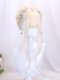 Lolita Wig for Women, Long Curly Hair, Lolita Braided Hairstyle, Wig Set, Daily Wig, Long Hair, Full Head Wig Style