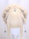 Lolita Wig for Women, Long Curly Hair, Lolita Braided Hairstyle, Wig Set, Daily Wig, Long Hair, Full Head Wig Style