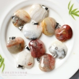 Apple, натуральная подвеска, агатовый кварц, аксессуар для волос в виде сердечка, китайская шпилька, аксессуары