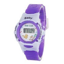 Feitong Colorful Cartoon Watches Kids Boys Girls Students Ti