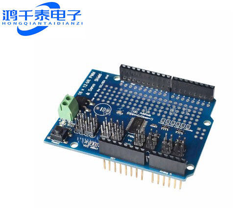 16-Channel 12-bit PWM/Servo Shield 16路舵机驱动模块