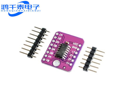 MCU-7400 SN74HC00D 四路 2 输入正 与非门 开发板 模块