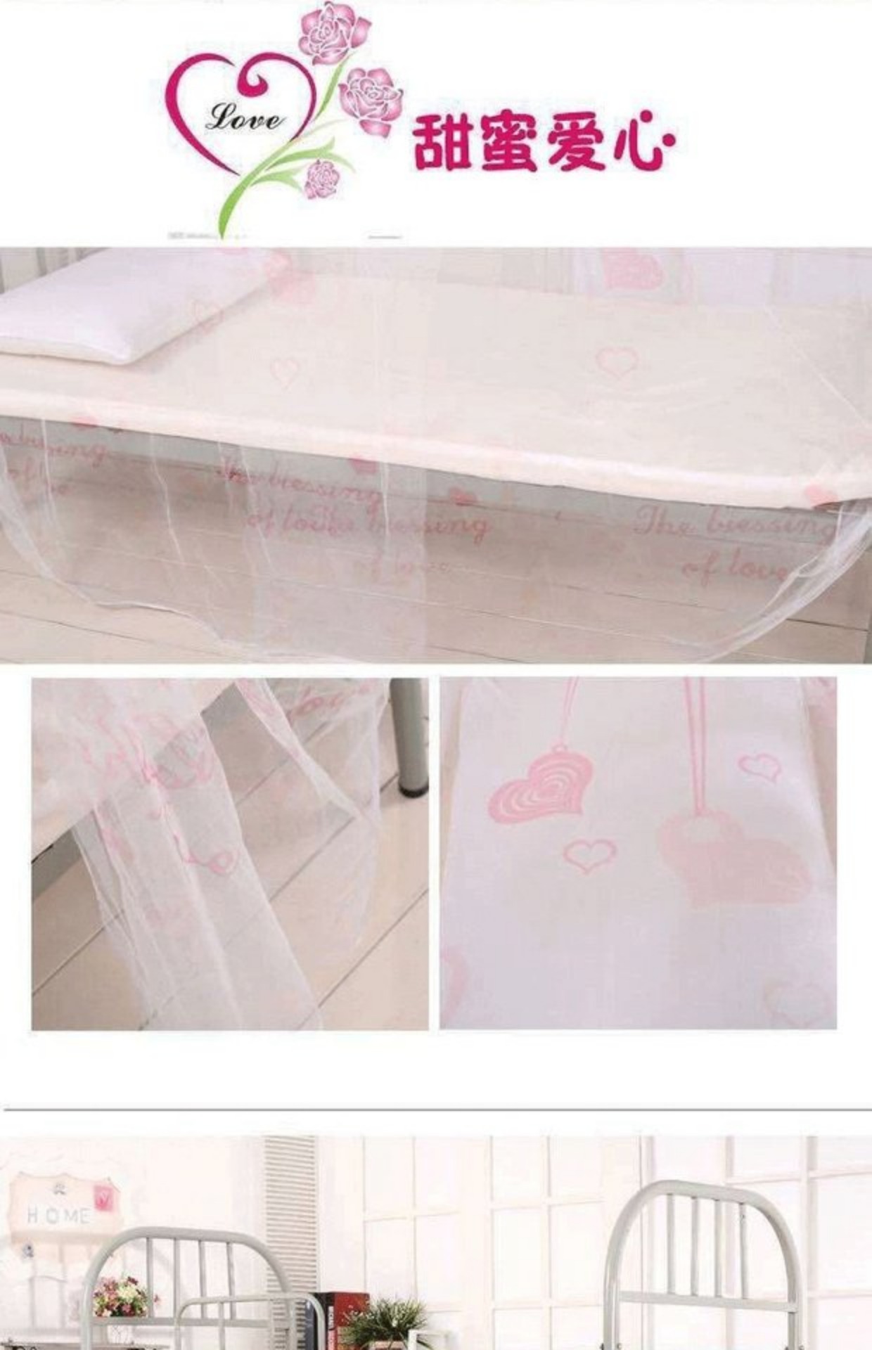 Ký túc xá lưới sinh viên với cửa hàng chống bụi trên và dưới dành cho nam và nữ phòng ngủ miễn phí lắp đặt phim hoạt hình mùa hè lưới mát mẻ - Lưới chống muỗi mùng khung inox