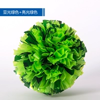 Ярко -зеленый смешанный матовой зеленый 4 дюйма на