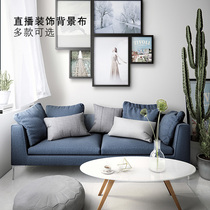 Main Sow Live Background Wall Photo Photography Shake Sound Shooting Background Cloth 3D Personality Atmospheric Bedroom Decoration Hanging Cloth