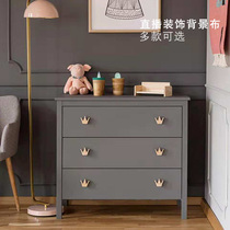 Live background cloth minimalist atmospheric bedroom Decorative Wall Fabric Red Anchor shooting Background Wall 3D Stereo Photography Bu