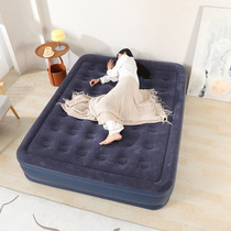 Air bed household double portable outdoor inflatable bed floor single thickened folding inflatable bed