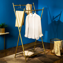 Denmark TIE new light luxury Nordic ins coat rack simple floor bedroom balcony hanging multifunctional hanger